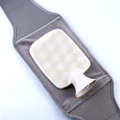 Hot Water Bottle PVC Hot Water Bag for Neck Shoulder Pain and Hand Feet Warmer Menstrual Cramps Hot Compress and Cold Therapy